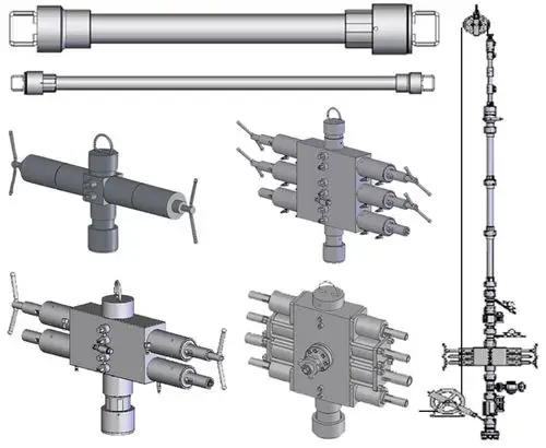 Structural diagram of cable blowout preventer